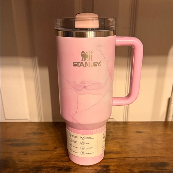 Stanley 40oz Pink Travel Mug - Picture 2 of 2